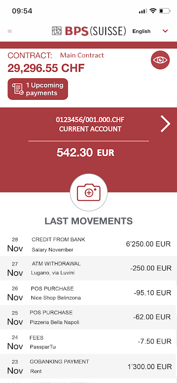 BPS SUISSE GoBanking Screenshot 4