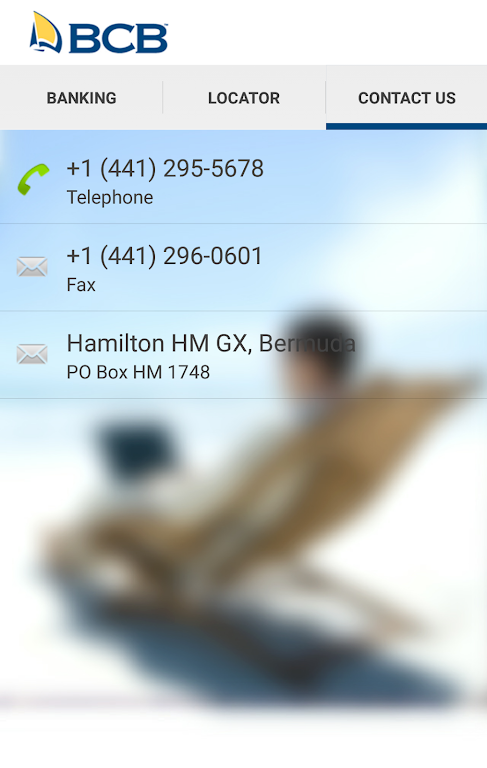 BCB Mobile Banking App Screenshot 2