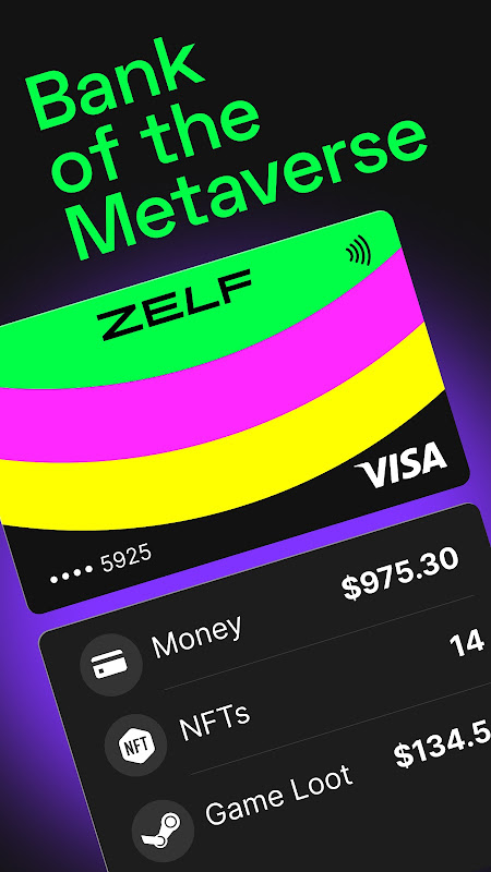 ZELF — Bank of the Metaverse Screenshot 3