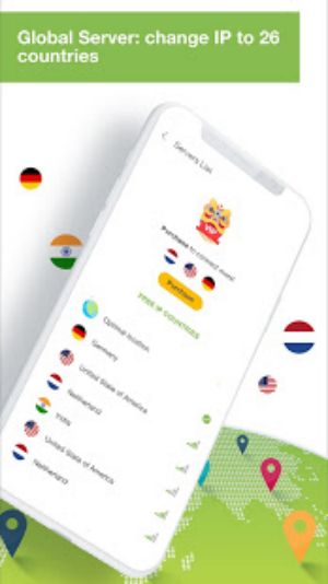 Kiwi VPN Connection For IP Changer, Unblock Sites Screenshot 2