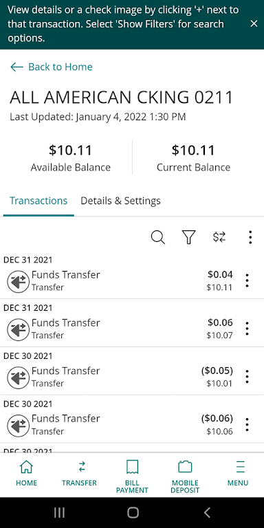 Seacoast Mobile Banking Screenshot 3