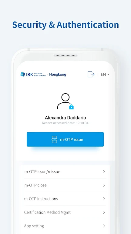 GLOBAL BANK – IBK Screenshot 2