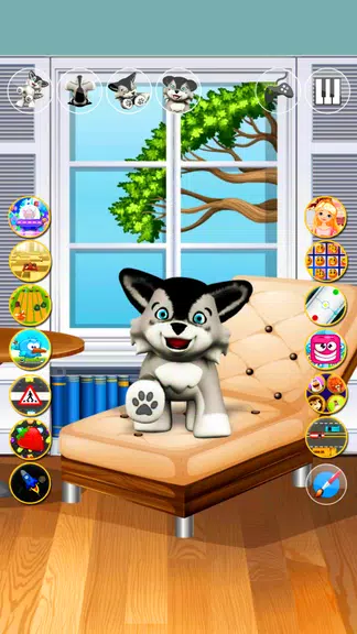 Talking Dog Husky Puppy Screenshot 2