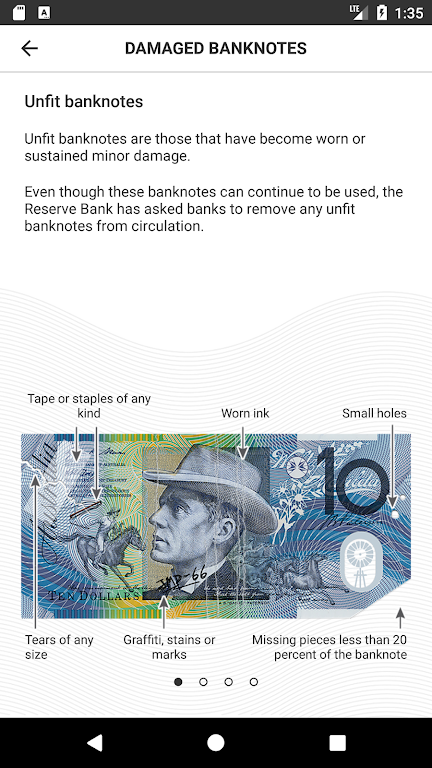 RBA Banknotes Screenshot 4