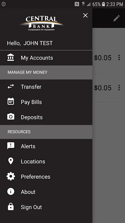 Central Bank of Savannah TN Screenshot 2