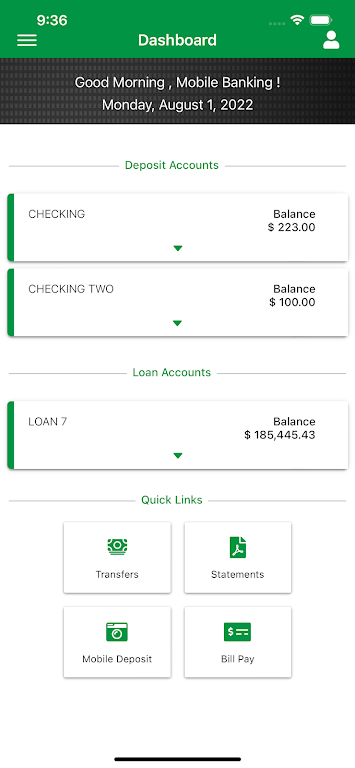 EZ Mobile Banking Screenshot 3