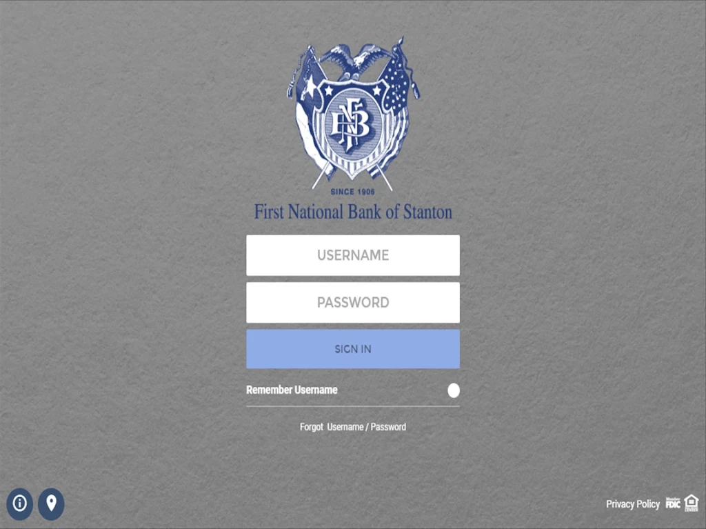 First National Bank of Stanton Screenshot 3