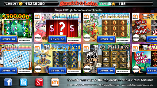 Scratch a Lotto Scratchcard Lottery Cash FREE Screenshot 1