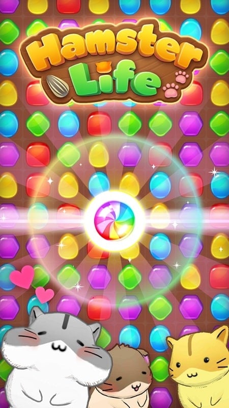 Hamster Life match and home Screenshot 4