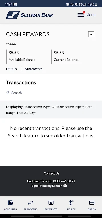 Sullivan Bank Screenshot 4