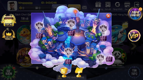 King.fun - Cổng Game Quốc Tế Screenshot 2