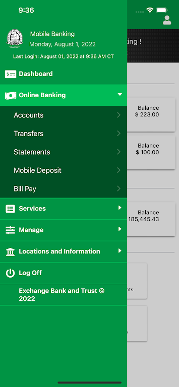 EZ Mobile Banking Screenshot 2