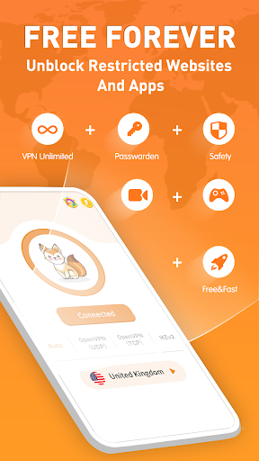 Fox Fast VPN-Fast, Secure, Free Screenshot 2