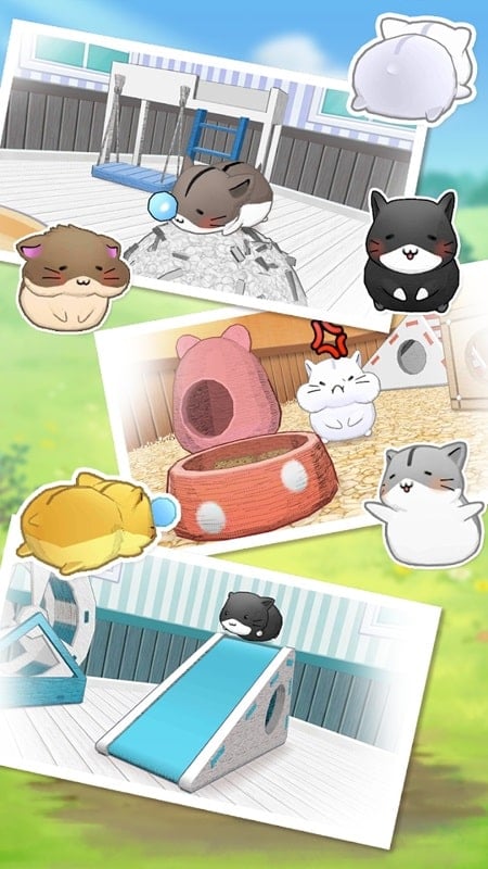 Hamster Life match and home Screenshot 3