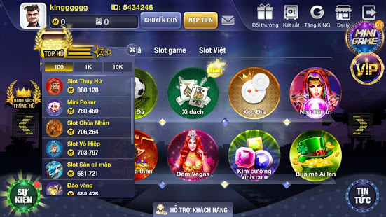 King.fun - Cổng Game Quốc Tế Screenshot 3