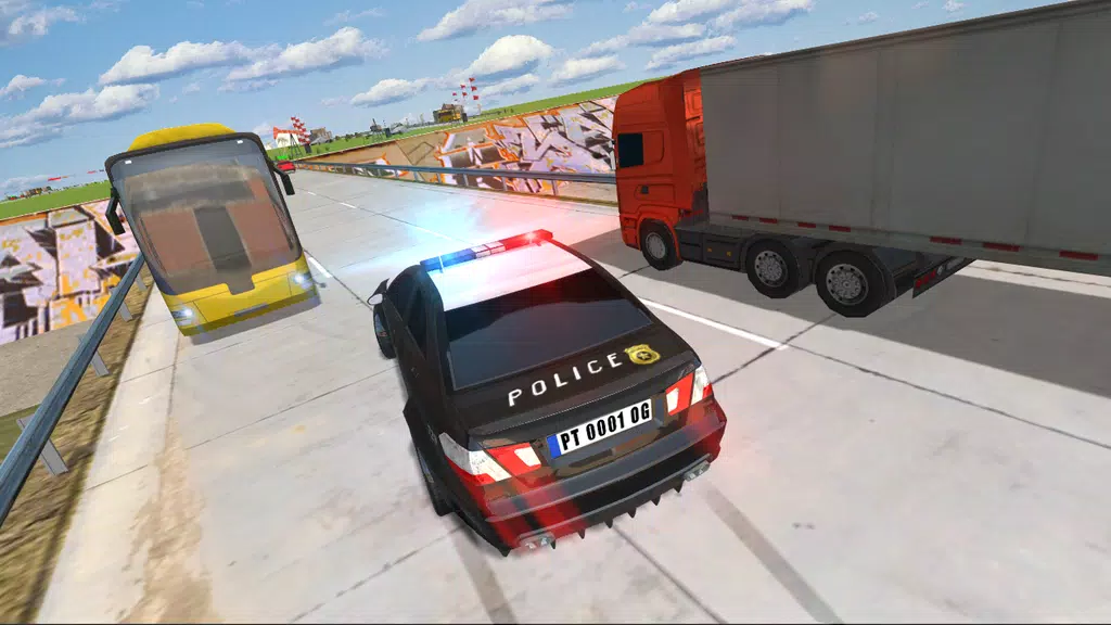 Police Car Traffic Screenshot 2