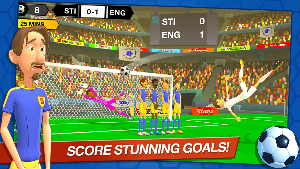 Stick Soccer 2 Screenshot 1