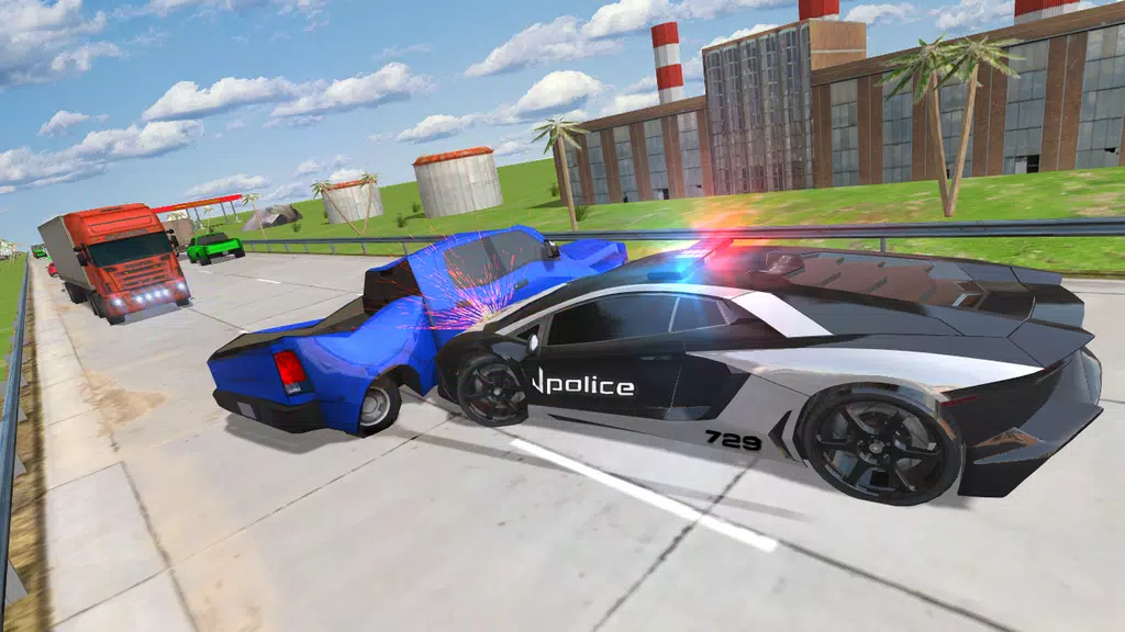 Police Car Traffic Screenshot 4