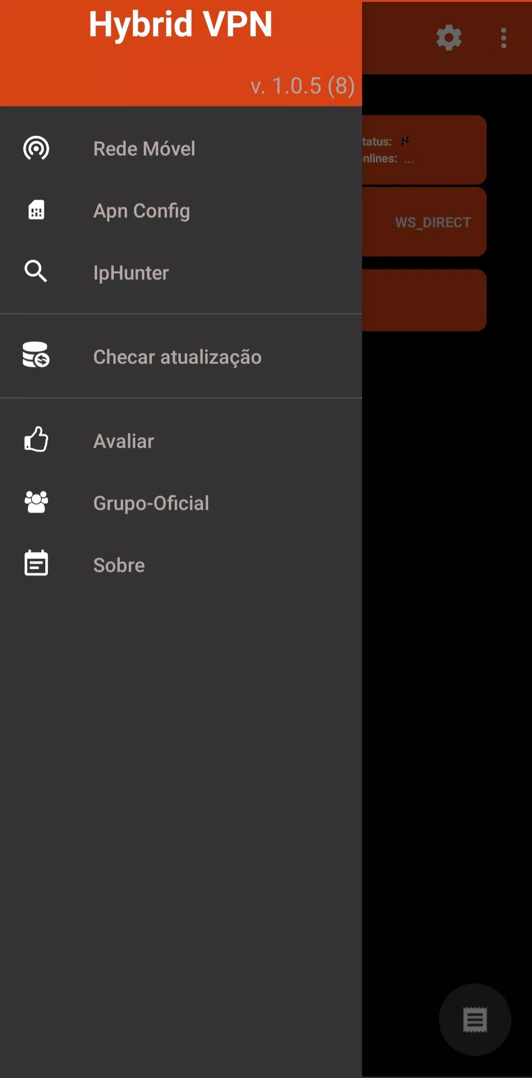 HYBRID VPN Screenshot 1