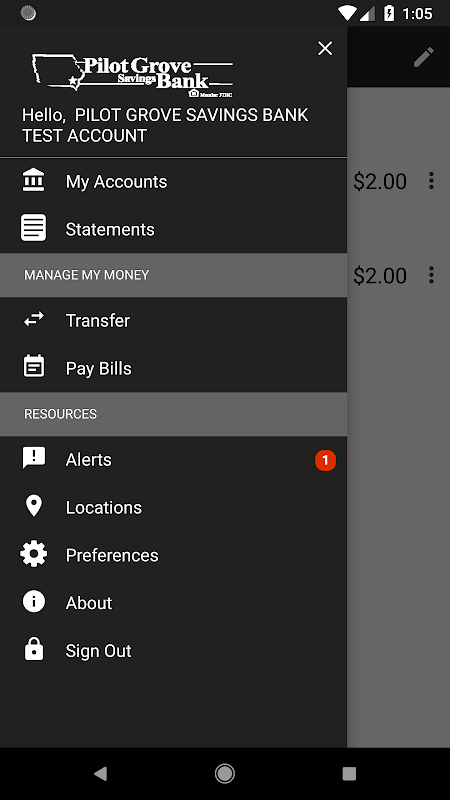 Pilot Grove Savings Bank Screenshot 4