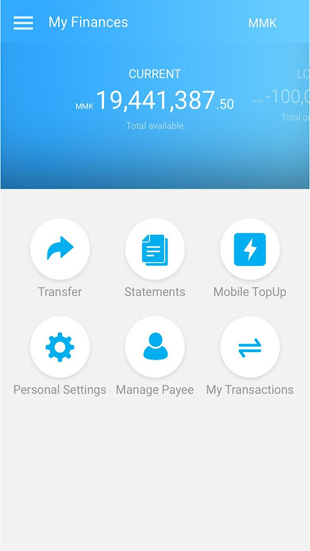 GTB mBanking Screenshot 1