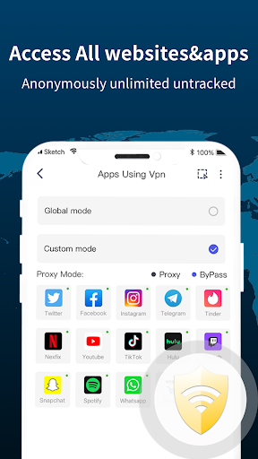 TikVPN Lite: Fast, Security Screenshot 3