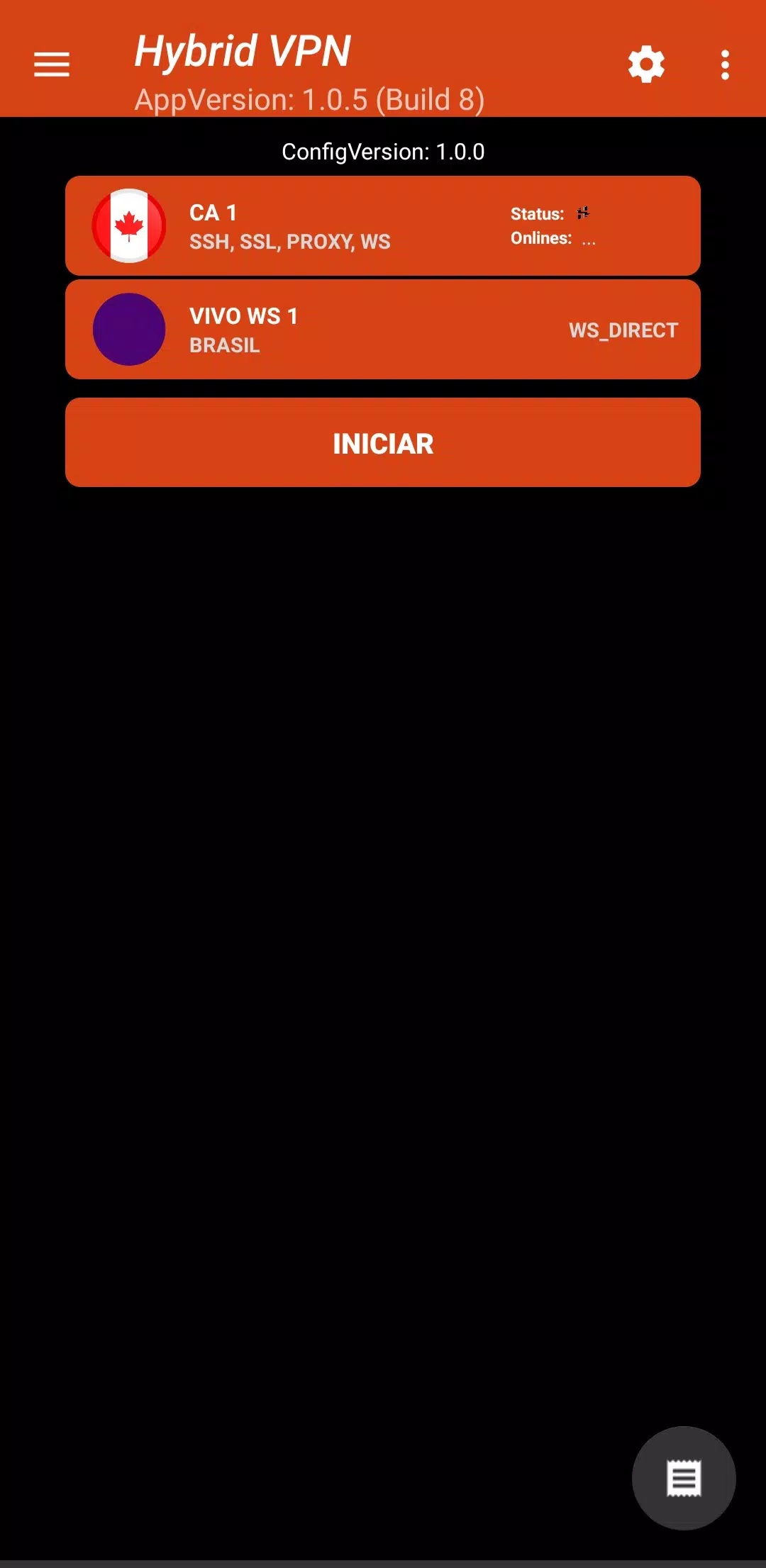 HYBRID VPN Screenshot 2