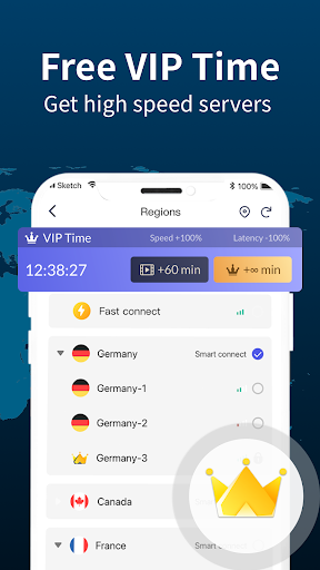TikVPN Lite: Fast, Security Screenshot 2