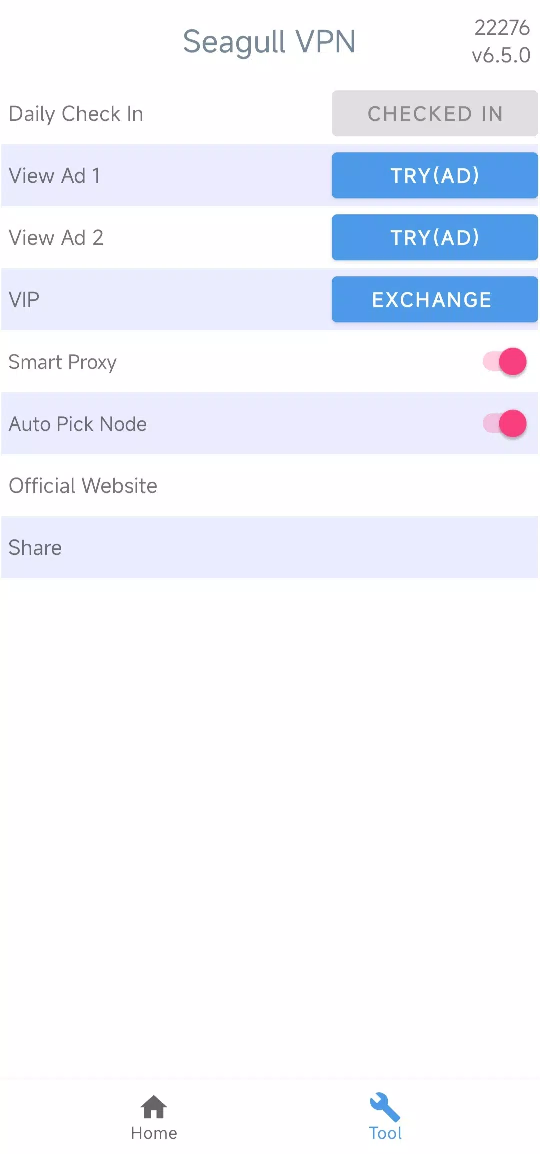 Seagull VPN - Always available and free Forever! Screenshot 2