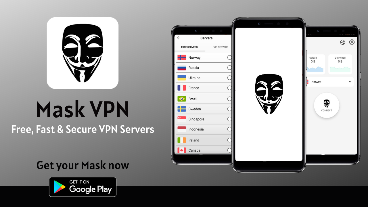Mask VPN - Free Fast and Secure VPN Proxy Server Screenshot 2