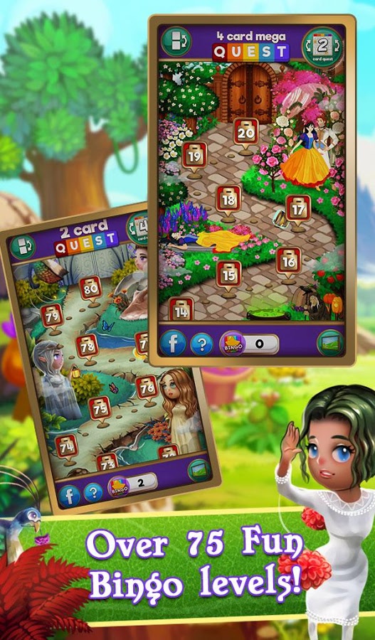 Bingo Magic Kingdom: Fairy Tale Story Screenshot 2