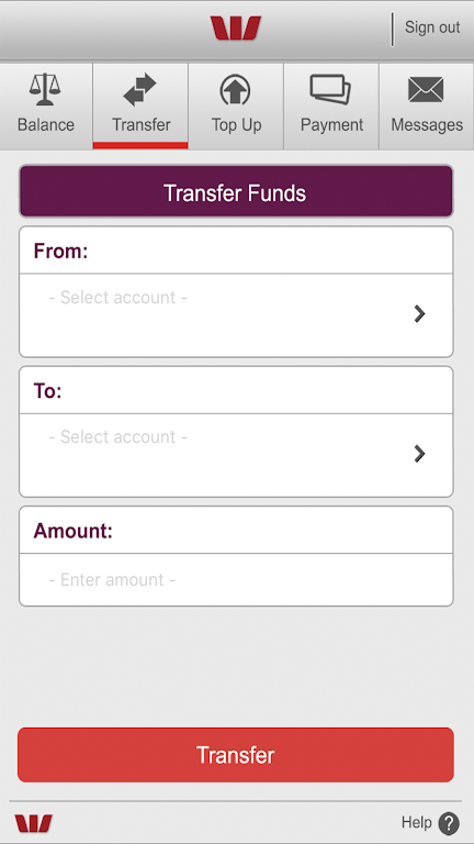 Westpac PNG Mobile Banking Screenshot 2
