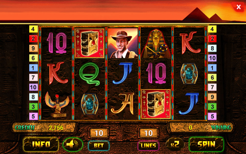 Book Of Ra Deluxe Slot Screenshot 1