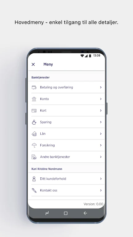 Sparebanken Sør Mobilbank Screenshot 4