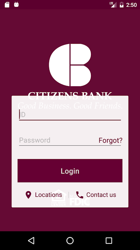 Citizens Bank - CB Mobile Screenshot 4