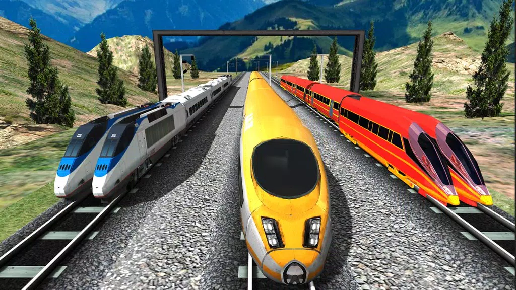 Euro Train Driving PVP 2019 Screenshot 1
