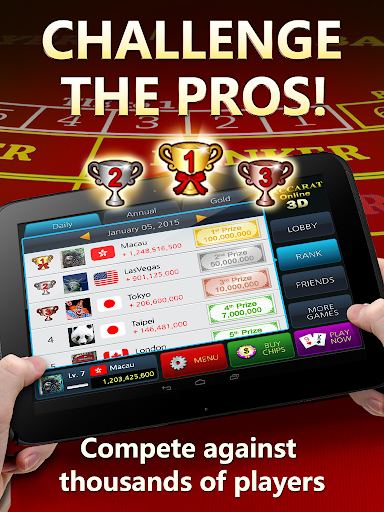 Baccarat Online 3D Free Casino Screenshot 3