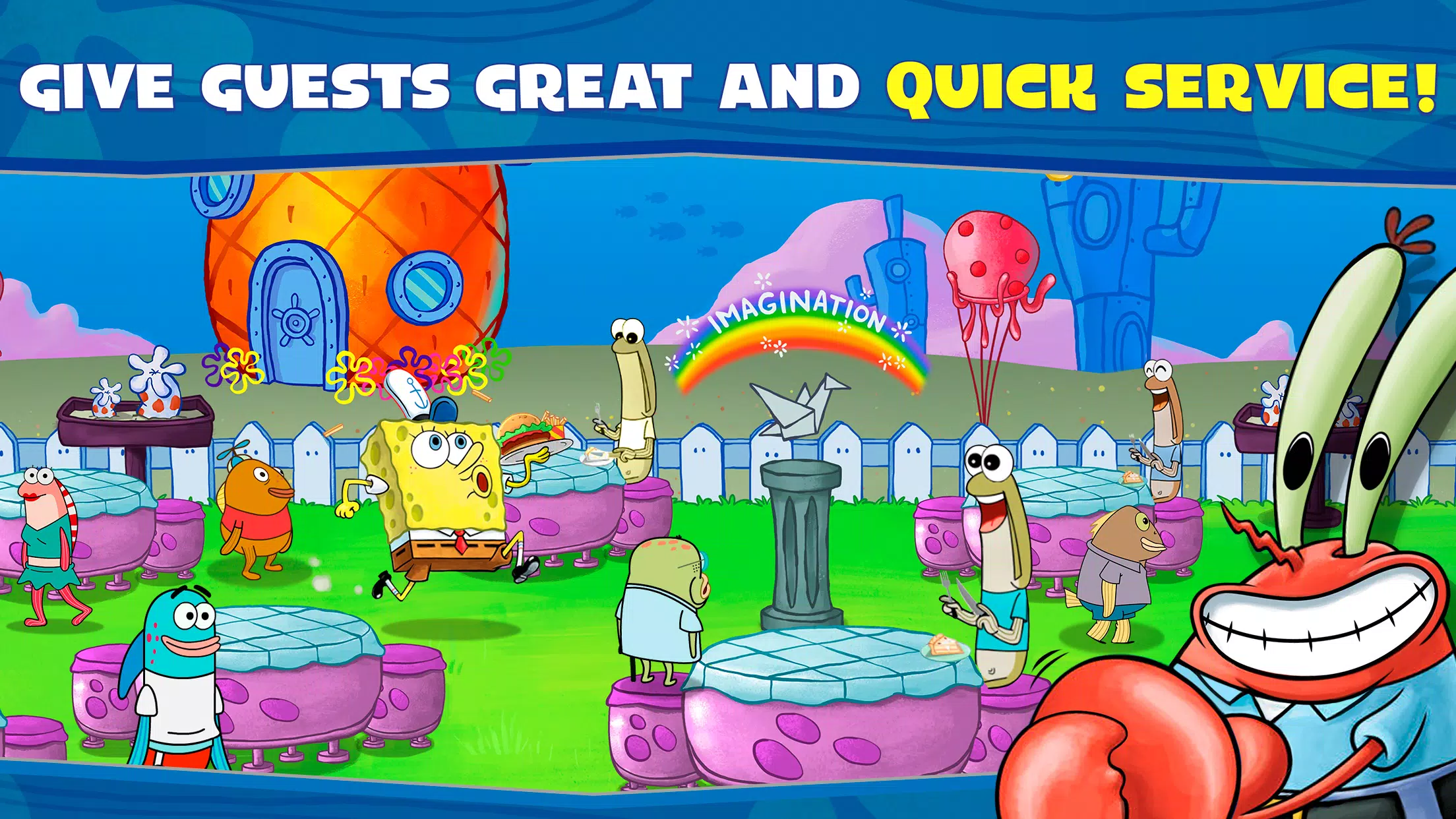 SpongeBob: Krusty Cook-Off Screenshot 1