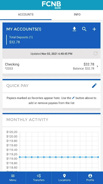 FCNB Mobile Banking Screenshot 4