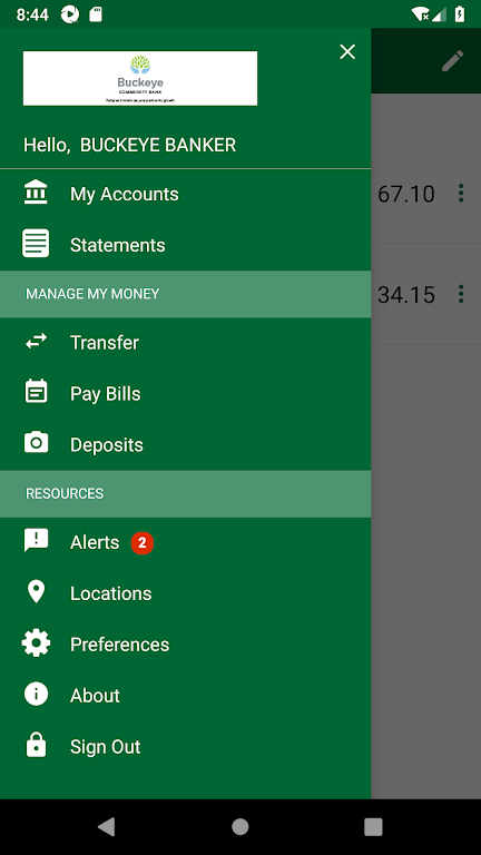 Buckeye Community Bank Mobile Screenshot 3