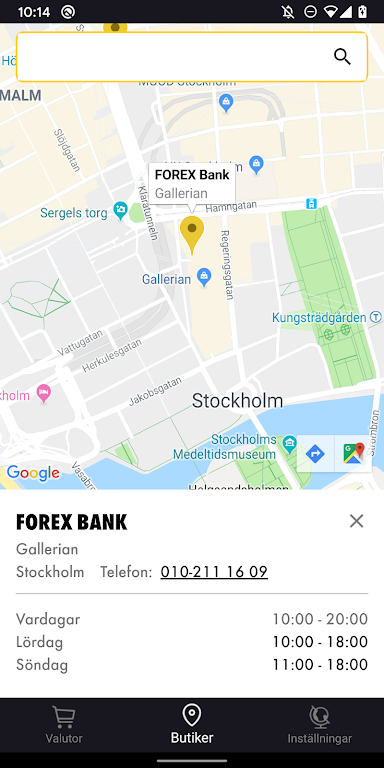 FOREX Bank Valuta Screenshot 2