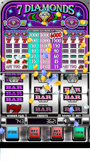 Seven Diamonds Deluxe : Vegas Slot Machines Games Screenshot 2