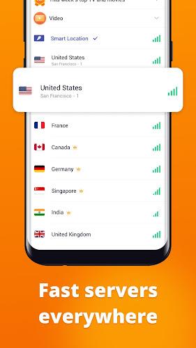 Turbo VPN Lite- Free VPN Proxy Server & Fast VPN Screenshot 5