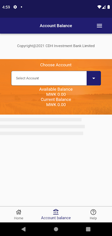 CDHIB Mobile Banking Screenshot 1