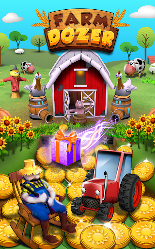 Farm Flowers Coin Party Dozer Screenshot 2