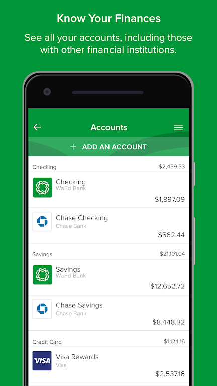 WaFd Bank Screenshot 2