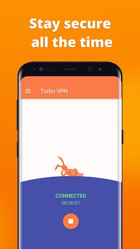 Turbo VPN Lite- Free VPN Proxy Server & Fast VPN Screenshot 6