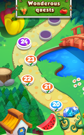 Farm Flowers Coin Party Dozer Screenshot 1