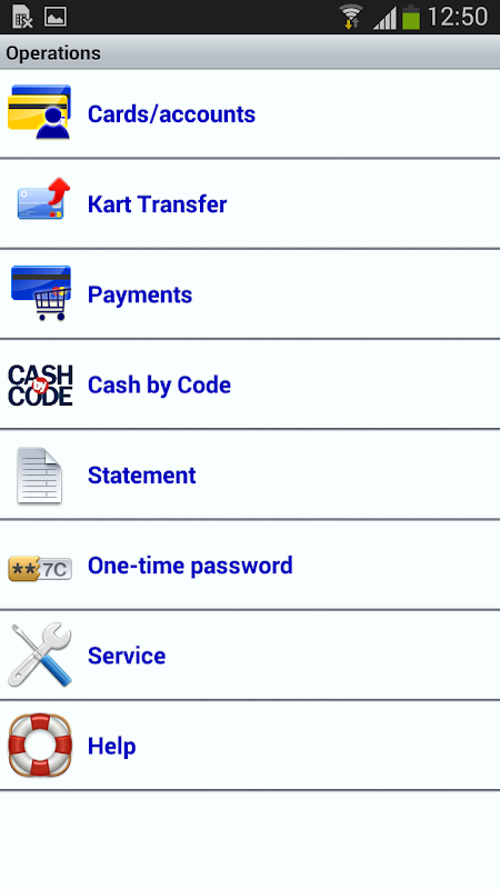 Bank Silk Way MobilBank Screenshot 1