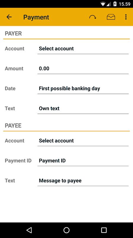 Sparbanken Syd Screenshot 1